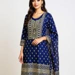 Indigo Salwar