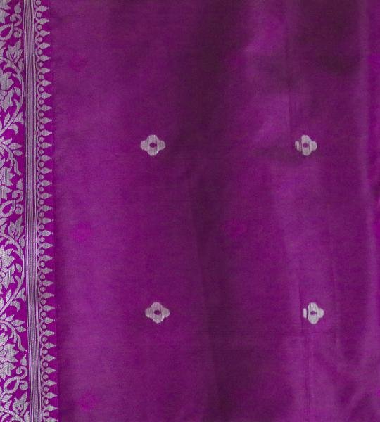 Lavanya Lilac Kanjivaram Saree