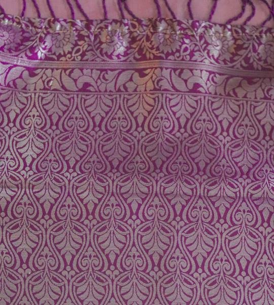 Lavanya Lilac Kanjivaram Saree