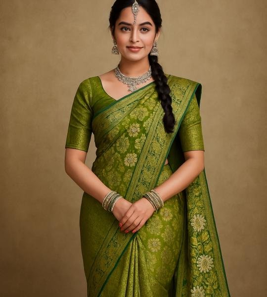 Olive Bloom – Zari Touch