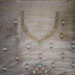 Petal Mist Aari Work Saree