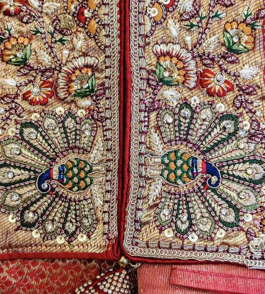 Peacock Heritage Zari Saree